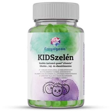 Freyagena KIDSzelén zöldalma ízű gumitabletta 60db