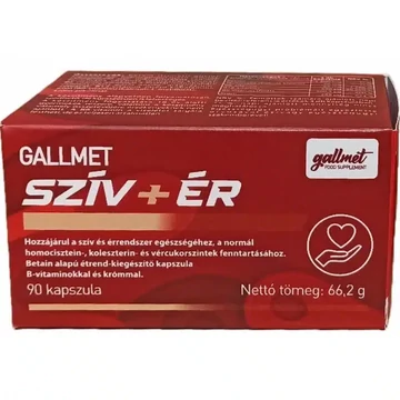 Gallmet Szív+Ér kapszula 90db