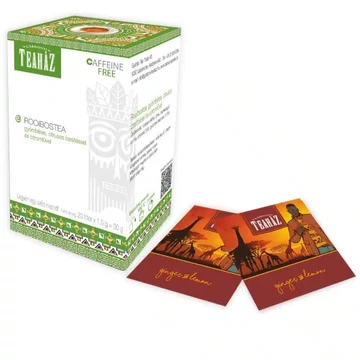 Gárdonyi Teaház Rooibostea gyömbéres, citrusos citromfűvel 20 filter