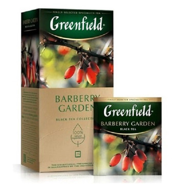 Greenfield Barberry Garden fekete tea 25 filter