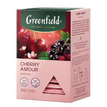 GREENFIELD Cherry Amour piramis tea 20 filter