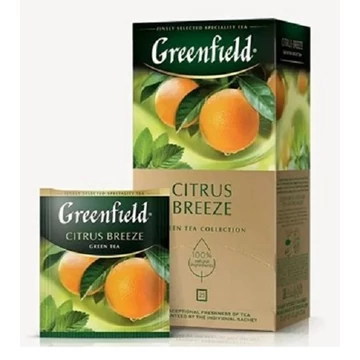 Greenfield Citrus Breeze zöld tea 25 filter