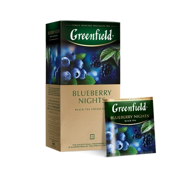 GREENFIELD Blueberry Nights tea 25x1,5g