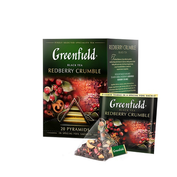 GREENFIELD Redberry Crumble tea 20x1,8 g