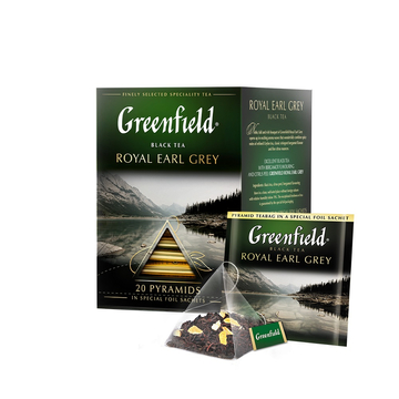GREENFIELD Royal Earl Grey  tea 20x2 g