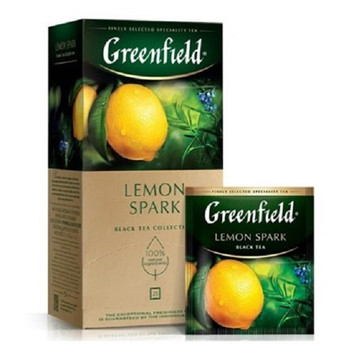 Greenfield Lemon Spark fekete tea 25 filter