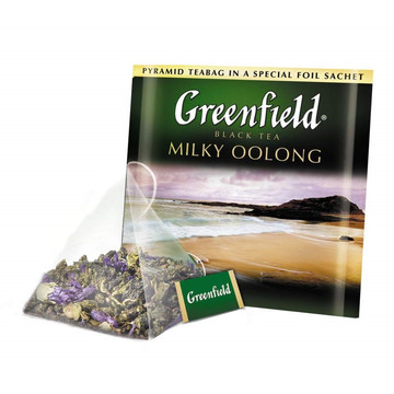 GREENFIELD Milky Oolong piramis tea 20x1,8 g GREENFIELD Milky Oolong piramis tea 20x1,8 g