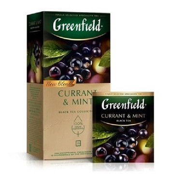 Greenfield Currant & Mint tea 25 filter