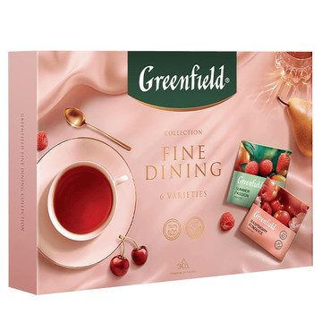 Greenfield Fine Dining prémium piramis tea kollekció 6x5 filter