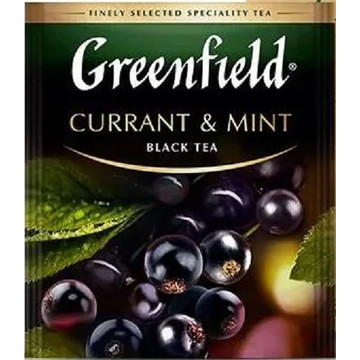 Greenfield Currant & Mint tea 25 filter Greenfield Currant & Mint tea 25 filter