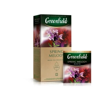 Greenfield Spring Melody fekete tea 25 filter
