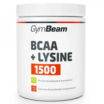 GymBeam BCAA 1500 + Lizin tabletta 300db