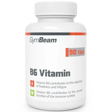GymBeam B6-vitamin tabletta 90db