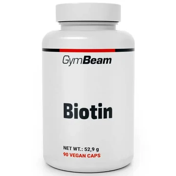 GymBeam Biotin (B7-vitamin) kapszula 90db