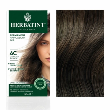 Herbatint 6C sötét hamvas szőke hajfesték 150 ml