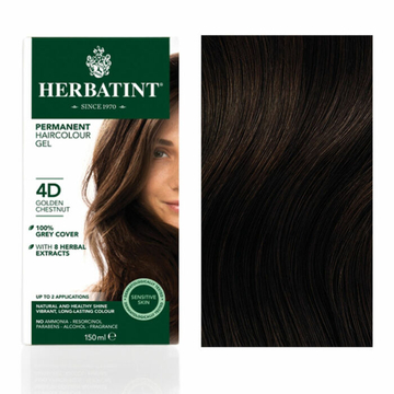 Herbatint 4D arany gesztenye hajfesték 150 ml