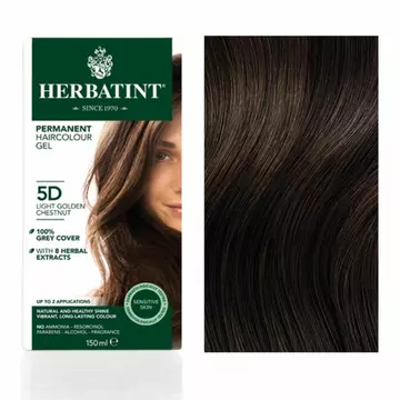 Herbatint 5D arany  világos gesztenye hajfesték 150 ml