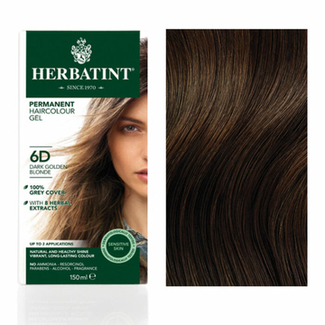 Herbatint 6D arany sötét szőke hajfesték 150 ml