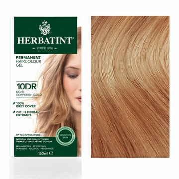 Herbatint 10DR világos réz-arany hajfesték 150 ml