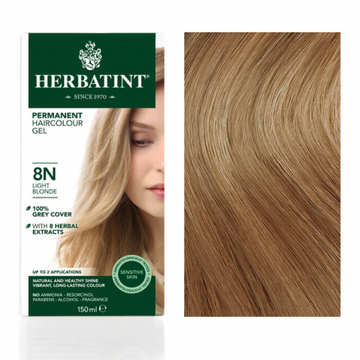 Herbatint 8N világos szőke hajfesték 150 ml