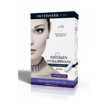 Interherb Kollagén és Hyaluronsav extra 30db