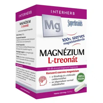Interherb Magnézium L-treonát kapszula 60db