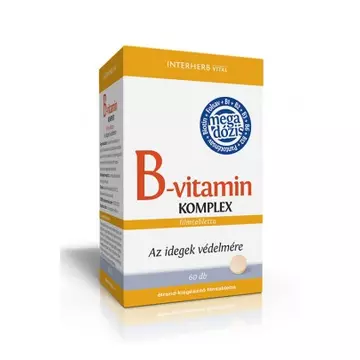 Interherb B-vitamin komplex tabletta 60 db