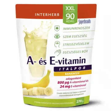 Interherb XXL A+E-vitamin banános italpor 270g