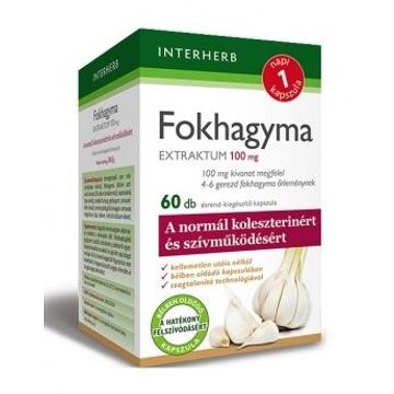Interherb napi 1 fokhagyma kapszula 60db