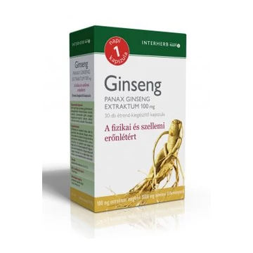 Interherb napi 1 ginseng kapszula 30db