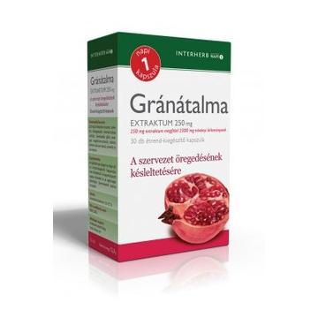 Interherb napi 1 gránátalma kapszula 30db
