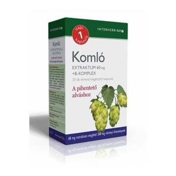 Interherb napi 1 komló kapszula+B-komplex 30db