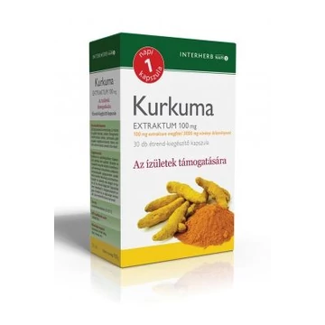 Interherb napi 1 kurkuma kapszula 30db