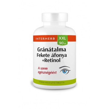 Interherb XXL Gránátalma-Fekete áfonya 90db