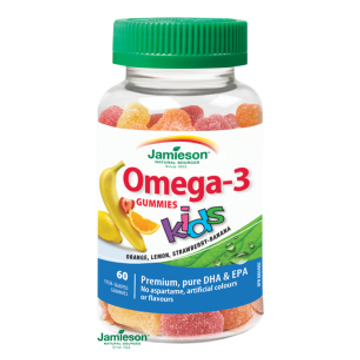 Jamieson Omega-3 Kids Gummies gumicukor gyerekeknek 60 db