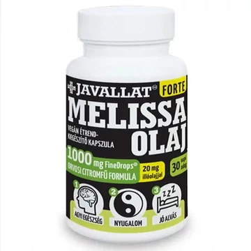 Javallat Forte Melissa olaj kapszula 60db