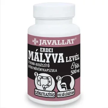 Javallat Erdei mályva levél kapszula 60db