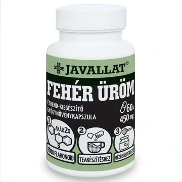 Javallat Fehér üröm kapszula 60db