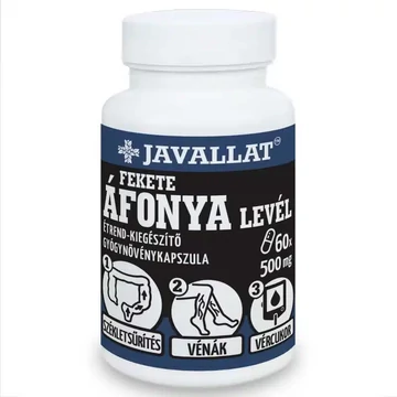 Javallat Fekete áfonya levél kapszula 60db