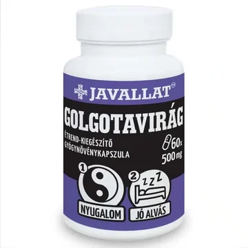 Javallat Golgotavirág kapszula 60db