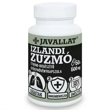 Javallat Izlandi zuzmó kapszula 60db