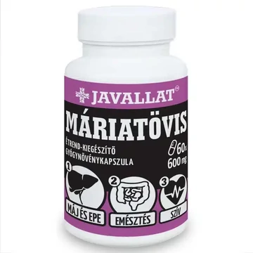 Javallat Máriatövis kapszula 60db