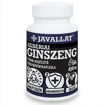 Javallat Szibériai ginszeng kapszula 60db