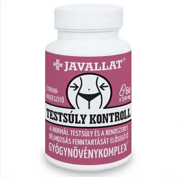 Javallat Testsúly kontroll kapszula 60db