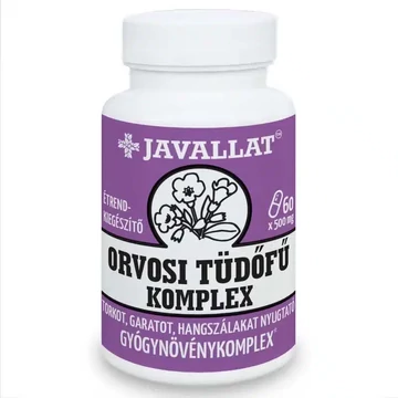 Javallat Orvosi Tüdőfű komplex kapszula 60db