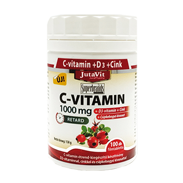 Jutavit C-vitamin+d3+cink 1000 mg tabletta 100 db