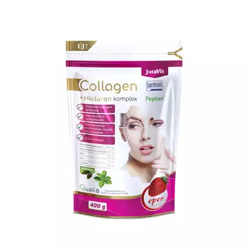 JutaVit Collagen Komplex eper ízű kollagén italpor 400g