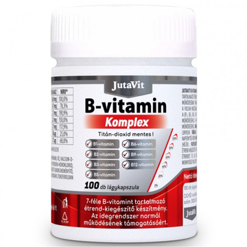 JutaVit B-komplex vitamin lágyzselatin kapszula 100db