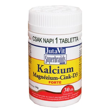 Jutavit kalcium-magnézium-cink forte tabletta 30db