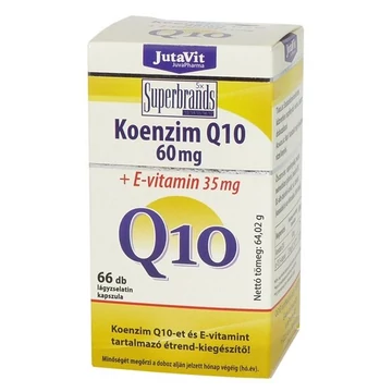 JutaVit Koenzim Q10 60mg kapszula 66 db